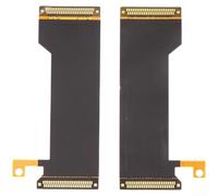 Cable de pantalla LCD para MacBook Pro A1706 A1708 A2289 A1707 A1990 Mostrar Cinta Cable Conector de Video Arnés Pieza de Reparación Metal Negro Estándar (B)