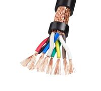 Cable de par trenzado blindado 1 m, 2-10 núcleos, 0,5-2,5 mm²(6-core x 0.75mm²)