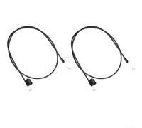 Cable de parada de control 1101181MA para cortadoras de césped Murray Push para apoyar una acción de parada fiable durante el funcionamiento (2 piezas)