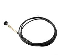 Cable de parada de motor para control de combustible y acelerador, cable de longitud compatible con camiones y automóviles comerciales, modelo de línea de llama, grosor de seda de 6 mm/10 mm (4 m)