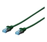 Cable de parche CAT 5e SF/UTP 5m verde
