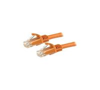 Cable De Parche Cat6 De 7M StarTech Con Conectores RJ45 Sin Enganche Naranja
