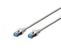 Cable de parche RJ45-RJ45, Cat.5e, F/UTP, AWG 26/7, PVC, 30 m, gris