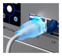Ubiquiti Cable de red UACC-Cable-Patch-EL-0.3W Cat6 Etherlighting 0,3 m Blanco