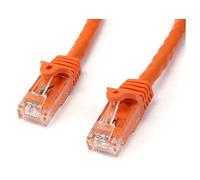 Cable De Parche UTP Cat6 Naranja Sin Enganches StarTech 2M - Verificado Por ETL