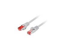 Cable de parcheo LANBERG cat.6 FTP LSZH CU 2m gris fluke pasado - PCF6-10CU-0200-S