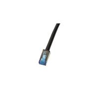 Cable de parcheo - LOGILINK - CQ7143S - 50m - Categoría 6a - S/FTP - Dúplex