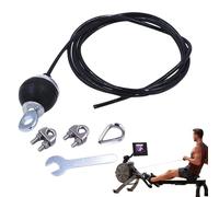 Cable de polea de fitness, cable reforzado para intensivo, para gimnasio | para amigos y entusiastas del deporte, para entrenamiento en interiores y en el