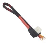 Cable de Potencia 10AWG con Cobre Reforzado para EV(0.5 Meters) | Aislamiento para ultra para suave, para fácil instalación, y negro, ideal para vehículos eléctricos, alta flexibilidad