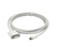 Cable de programación AFC8513 Compatible con FP0, FP2, FP-M, FP-X, FP-E y FP-G, Compatible con WIN7/XP.(Blue-Magnetic Ring)