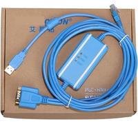 Cable de programación, Cable PLC 1747-UIC Cable de Descarga de PLC Compatible con la Serie SLC 1747-PIC Convertidor de Interfaz USB a RS232/DH-485 USB-1747-PIC(1747 UIC Isolation)