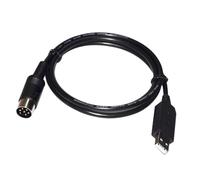 Cable de programación de comunicación Serial RS232 con Conector USB a 6 Pines y 6 DIN FT232RL for máquina de Tejer E6000 a PC.(5 Metre)