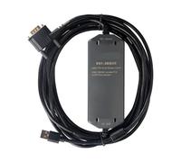 Cable de programación S7-200 de Grado Industrial 3DB30 USB PPI Compatible con Smart ST SR 700/1000 TP177A HMI Panel táctil(Gold-Plated Isolated)