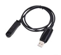 Cable de programación USB Baofeng para modelos Walkie Talkie para Bf R760 para Bf 9700 para Bf A58 UV 9R Plus UV 9R que proporciona transmisión estable para actualizaciones de radio