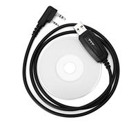 Cable de programación USB Christol + Software para Radio Walkie Talkie bidireccional TYT MD 380