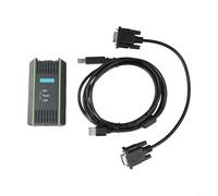 Cable de programación USB-MPI para Siemens S7-200/300/400 PLC, adaptador RS485 con aislamiento fotoeléctrico, soporta protocolo PPI/MPI y Win7, incluye cable de 2,5 m