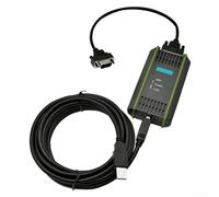 Cable de programación USB MPI para Siemens S7-200/300/400, RS485 con protección contra sobretensiones, comunicación PPI/MPI, compatible con Windows 7/XP/Vista
