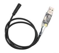 Cable de programación USB para Bafang Kit de motor de montaje medio 58 cm Longitud del cable para BBS01 BBS02 BBS02B 250W-1000W Controlador Actualización de firmware (línea de programa de 100cm)