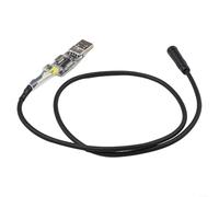Cable de programación USB para motores montados en bafang, permite la conexión de PC para configuración de controlador en BBS01/BBS02 (línea de programación de 60 cm)