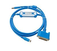 Cable de programación USB-SC09 for FX0 FX0S FX1S FX0N FX1N FX2N A Serie FX/A Línea de Descarga Puerto RS232(Gold Plated)