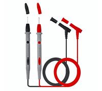 Cable de Prueba, 1 Par de Cable Multímetro de 107 cm, 1000 V / 20 A, Negro & Rojo