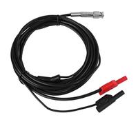 Cable de Prueba Automática HT30A, Cable Profesional Resistente de 3 Metros, Clips de Sondas de Amplio Rango Gators, Reducción de Ruido de Escudo Completo, Conveniente para Banco