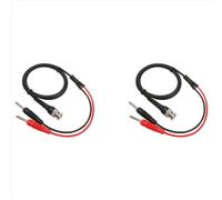Cable de prueba BNC P1009 a conector banana apilable doble de 4 mm.