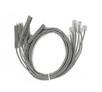Cable de prueba de módulo de voz RJ11 RJ45 de 1 m para panel de telecomunicaciones