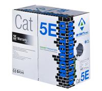 A-LAN KIU5OUTS305 305m Cat5e U/UTP (UTP) Negro - Cable de red (305 m, Cat5e, U/UTP (UTP), Negro)