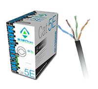 A-LAN KIU5OUTS305 305m Cat5e U/UTP (UTP) Negro - Cable de red (305 m, Cat5e, U/UTP (UTP), Negro)