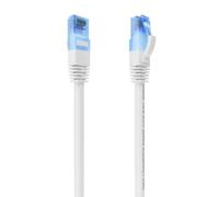 Cable de Red AISENS A135-0818 Cat.6 UTP AWG26 CCA 75cm Blanco 1000Mbps RJ45
