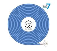 Bobina de Cable RJ45 SFTP AWG23 LSZH CPR Dca Aisens A146-0666 Cat.7/ 500m/ Azul