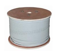 Cable de red Alantec KIU6LSOH500B Cat6 U/UTP LSZH 500 m gris