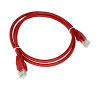 Cable de red Alantec KKU5CZE0.25 Cat5e UTP 0,25 m rojo RJ-45 macho-macho