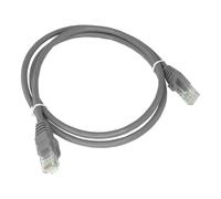 Cable de red Alantec KKU5SZA0.25 Cat5e 0,25 m UTP Gris RJ-45 macho-macho