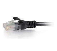 Cable de red C2G Cat6 U/UTP 0,3 m Negro RJ-45 macho a macho