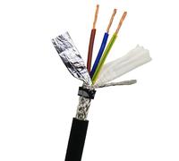 Cable de red, Cable de cadena arrastre blindado 3 núcleos 0,3-1 mm2 5 m(3 Core 0.5mm2)