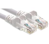 Cable de red CAT-6 cable RJ45 1x 20 m - blanco