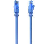 Cable de red Cat.6 RJ45 UTP AWG26 CCA Azul (3 m) - AISENS