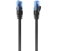 Cable de red Cat.6 RJ45 UTP AWG26 CCA Negro (3 m) - AISENS