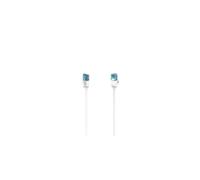 Cable de red CAT-6a, 10 Gbps, U/UTP, plano, 10,00 m