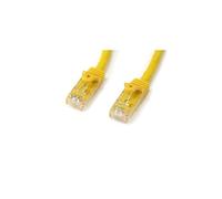 Cable de red Cat6 Gigabit UTP sin gancho de 1m - STARTECH - Amarillo
