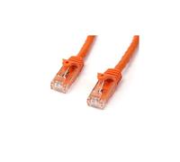 Cable - StarTech.com N6PATC2MOR Cable 2m Naranja de Red Gigabit Cat6 Ethernet RJ45 Snagless