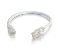 Cable de red Cat6 UTP de 5 m con funda antienganche C2G blanco