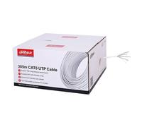 Cable de red Dahua PFM923I-6UN-C Cat6 U/UTP 305 m LSZH cobre libre de halógenos