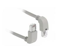 Cable de red DeLOCK 85870 Cat6a S/FTP 0,5 m Gris