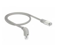 Cable de red DeLOCK 85873 Cat6a S/FTP 0,5 m Gris