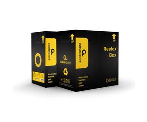 Cable de red en bobina - GEMBIRD - CAT 5e - 305m - Conductores CCA - Cables LAN blindados UTP