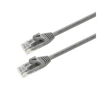 Cable de red Ethernet AISENS A145-0325 Cat6A U/UTP 0.5m Gris LSZH RJ45 cobre OFC AWG24