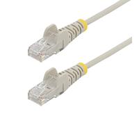 Cable de Red Ethernet CAT6 StarTech Slim 10m Gris RJ45 LSZH 28AWG PoE 100W